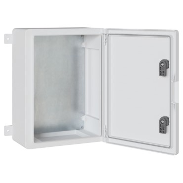 vidaXL Κονσόλα Ελέγχου IP65 Αδιάβροχη Γκρι 30x19,5x40 cm ABS Πλαστικό