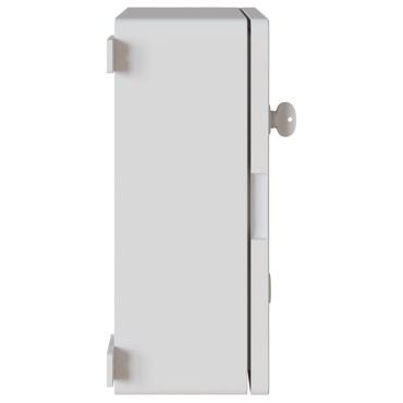 vidaXL Κονσόλα Ελέγχου IP65 Αδιάβροχη Γκρι 30x19,5x40 cm ABS Πλαστικό