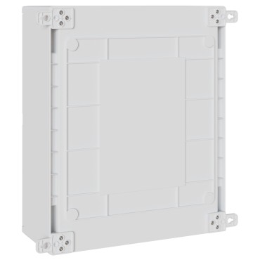 vidaXL Ντουλάπι Ελέγχου Γκρι 57 x 23 x 60 εκ ΑΒΣ Πλαστικό