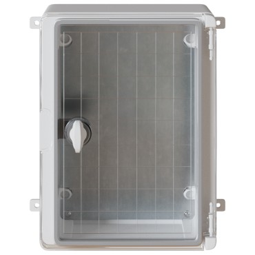vidaXL Control Cabinet IP65 Αδιάβροχος Γκρι 21x13x28 εκ. Πλαστικό ABS