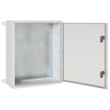 vidaXL Ντουλάπι Ελέγχου Γκρι 57 x 23 x 60 εκ ΑΒΣ Πλαστικό