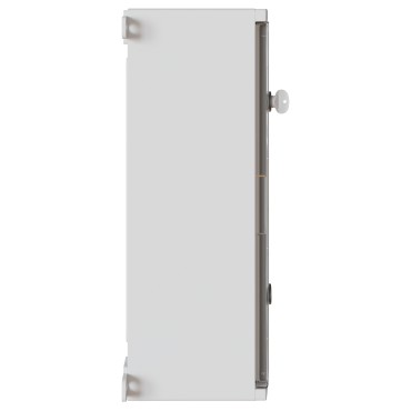 vidaXL Ντουλάπι Ελέγχου Γκρι 57 x 23 x 60 εκ ΑΒΣ Πλαστικό
