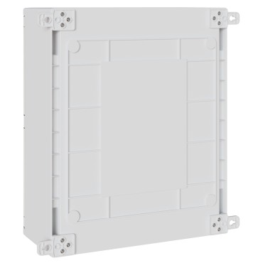 vidaXL Ντουλάπι Ελέγχου Γκρι 57 x 23 x 60 εκ ΑΒΣ Πλαστικό