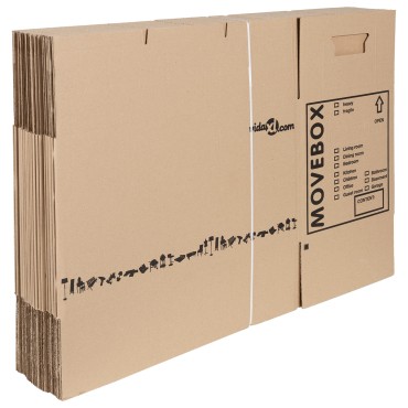vidaXL κουτιά μετακόμισης 20 τεμ 59 x 31.5 x 31.5 εκ. Χαρτόνι