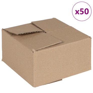 vidaXL Φάκελος 50 τεμ 15x15x8 εκ Χαρτόνι