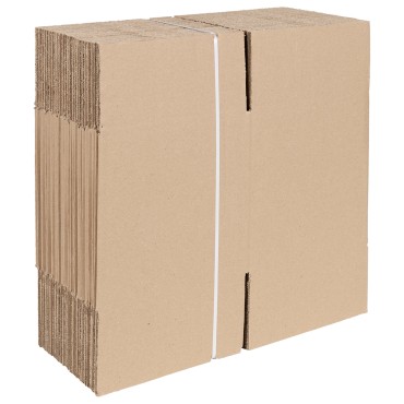 vidaXL Κουτί Αναδίπλωσης 50 τεμ 20x20x20 cm Χαρτόνι