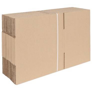 vidaXL Folding Box 50 τεμ 30x21.5x14 εκ. Χαρτόνι