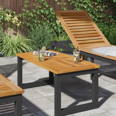 vidaXL Επιφάνεια 90x45x2cm Ορθογώνιο Μασίφ Ξύλο Teak