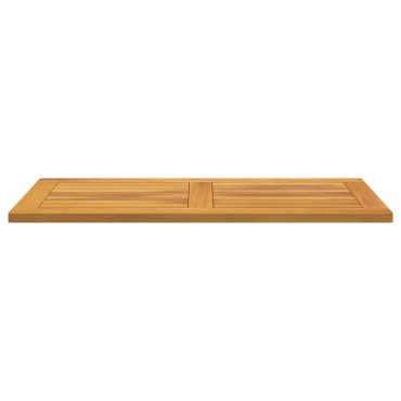 vidaXL Επιφάνεια 90x45x2cm Ορθογώνιο Μασίφ Ξύλο Teak