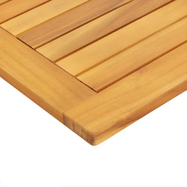 vidaXL Επιφάνεια 90x45x2cm Ορθογώνιο Μασίφ Ξύλο Teak