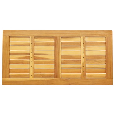 vidaXL Επιφάνεια Τραπεζιού 100x50x2,2cm Ορθογώνιο Μασίφ ξύλο Acacia 1 τεμ.