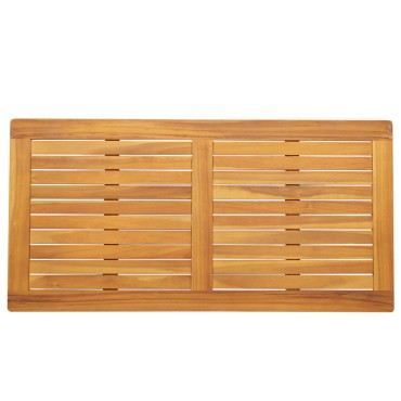 vidaXL Ρουστίκ Επιφάνεια Τραπεζιού 110x55x2cm από Μασίφ Ξύλο Acacia 1 τεμ.