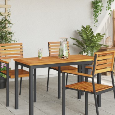 vidaXL Ρουστίκ Επιφάνεια Τραπεζιού 110x55x2cm από Μασίφ Ξύλο Acacia 1 τεμ.