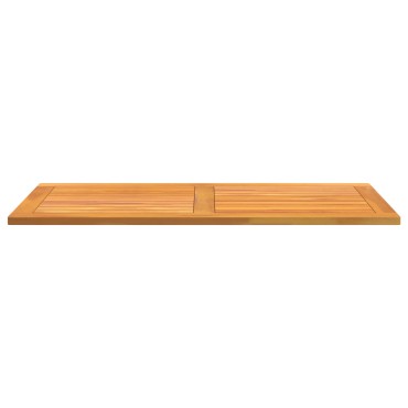 vidaXL Ρουστίκ Επιφάνεια Τραπεζιού 110x55x2cm από Μασίφ Ξύλο Acacia 1 τεμ.