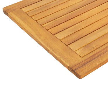 vidaXL Ρουστίκ Επιφάνεια Τραπεζιού 110x55x2cm από Μασίφ Ξύλο Acacia 1 τεμ.
