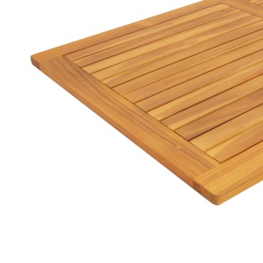 vidaXL Καπάκι τραπεζιού 120x70x2,2cm Ορθογώνιο Μασίφ ξύλο Acacia
