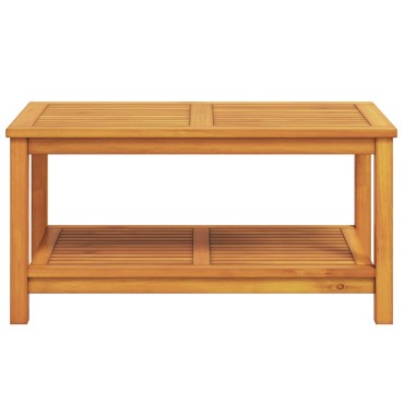 vidaXL Τραπεζάκι Καφέ 110x55x45cm Μασίφ ξύλο ακακίας 1 τεμ.