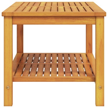 vidaXL Τραπεζάκι Καφέ 110x55x45cm Μασίφ ξύλο ακακίας 1 τεμ.