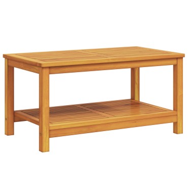 vidaXL Τραπεζάκι Καφέ 110x55x45cm Μασίφ ξύλο ακακίας 1 τεμ.