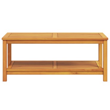 vidaXL Τραπέζι σαλονιού 70x40x45cm Στερεό ξύλο ακακίας 1 τεμ.
