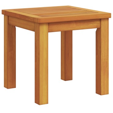 vidaXL Τραπέζι Κήπου 35x35x34cm Συμπαγές Ξύλο Ακακίας 1 τεμ.
