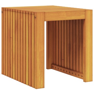 vidaXL Τραπέζι Κήπου 43x36x40cm Μασίφ Ξύλο Teak 1 τεμ.