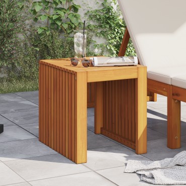 vidaXL Τραπέζι Κήπου 43x36x40cm Μασίφ Ξύλο Teak 1 τεμ.