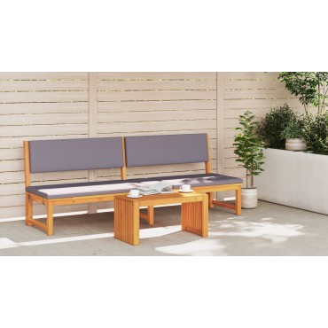 vidaXL Τραπεζάκι Καφέ 70x35x35cm Συμπαγές Ξύλο Ακακίας 1 τεμ.