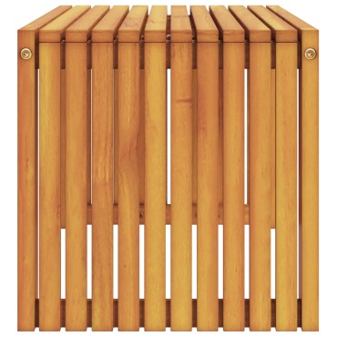vidaXL Τραπεζάκι Καφέ 70x35x35cm Συμπαγές Ξύλο Ακακίας 1 τεμ.