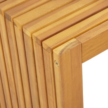 vidaXL Τραπεζάκι Καφέ 70x35x35cm Συμπαγές Ξύλο Ακακίας 1 τεμ.