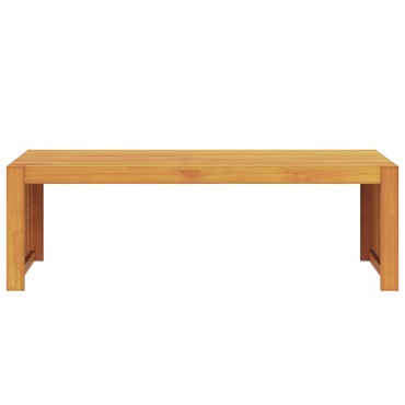 vidaXL Τραπέζι Καφέ Κήπου 110x55x35cm Συμπαγές Ξύλο Ακακίας 1 τεμ.