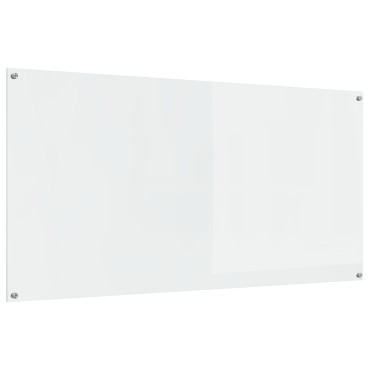 vidaXL Διάφανος Πίσω Τοίχος Κουζίνας 120x60x0,6 εκ Γυαλί Ανθεκτικό