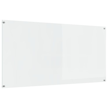 vidaXL Διάφανος Πίσω Τοίχος Κουζίνας 120x60x0,6 εκ Γυαλί Ανθεκτικό
