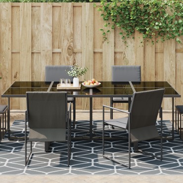 vidaXL Υπαίθριο Χαλί 'ARAKIL' Γκρι 250x250 εκ PP