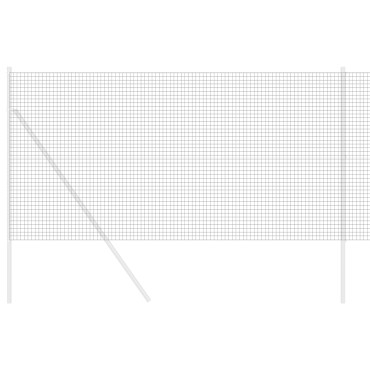 vidaXL Συρματόπλεγμα Γκρι 1.2x25 μ Χάλυβας 2500x120x0.09cm