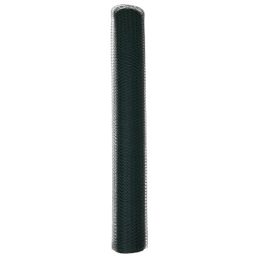 vidaXL Εξάγωνος Φράκτης Πράσινος 1.2x10 μ Ατσάλι 1000x120x0.07cm