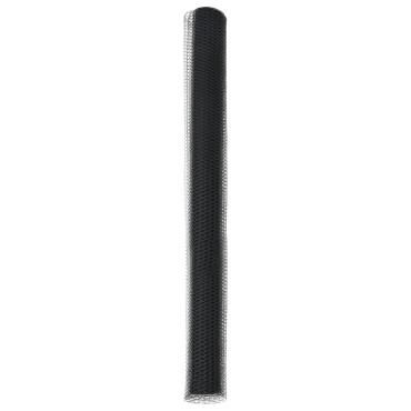vidaXL Εξάγωνο Φράγμα Γκρι 1.5x10 μ Ατσάλι 1000x150x0.07cm