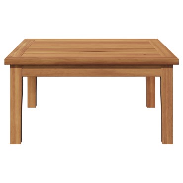 vidaXL Τραπέζι Κήπου Καφέ Μασίφ ξύλο teak 60x60x30cm