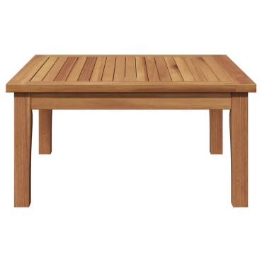 vidaXL Τραπέζι Κήπου Καφέ Μασίφ ξύλο teak 60x60x30cm