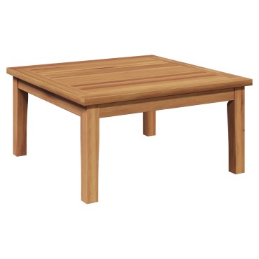 vidaXL Τραπέζι Κήπου Καφέ Μασίφ ξύλο teak 60x60x30cm