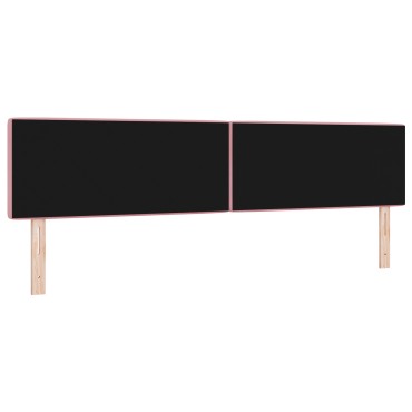 vidaXL Κεφαλάρι με Κρύσταλλα Βελούδο Ροζ 100x40x7cm 1 τεμ.