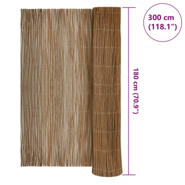 vidaXL Φράκτες Ιτιάς 180x300 εκ