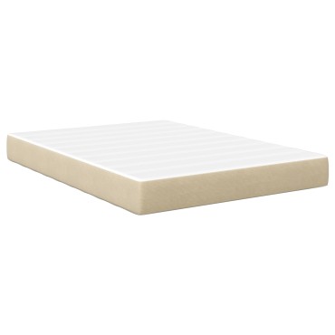 vidaXL Στρώμα με Ελατήρια Pocket Light Green Grey Μέτριο 140x190x20cm 1 τεμ. - Διπλό