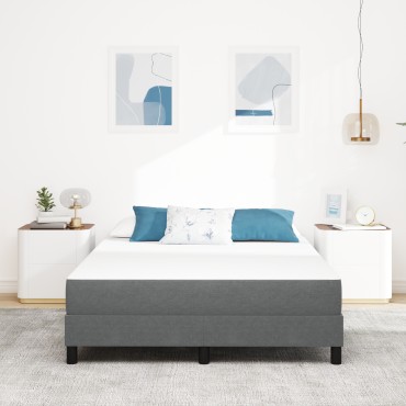 vidaXL Στρώμα Pocket με ελατήρια Light Grey Medium 160x200x20cm 1 τεμ. - Διπλό