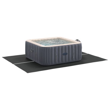 vidaXL Ορθογώνιο Κάλυμμα Πισίνας Μαύρο PVC 300 x 220 εκ Ανθεκτικό