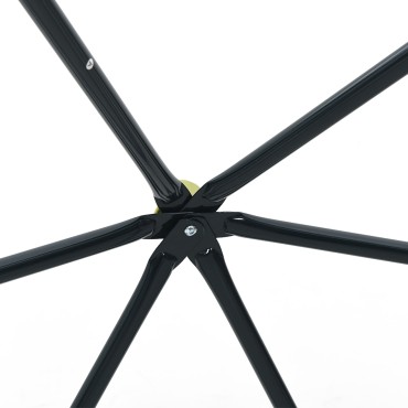 vidaXL Θόλος Αναρρίχησης Μπλε Ατσάλι