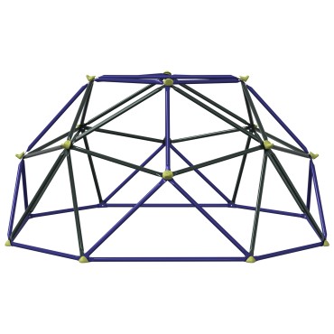 vidaXL Θόλος Αναρρίχησης Μπλε Ατσάλι