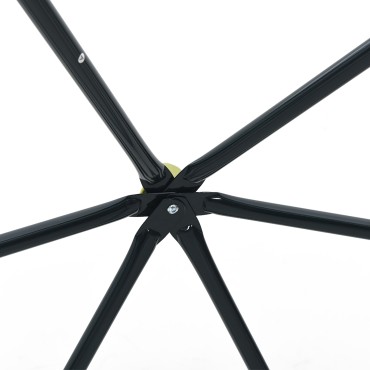 vidaXL Θόλος Αναρρίχησης Μπλε Ατσάλι