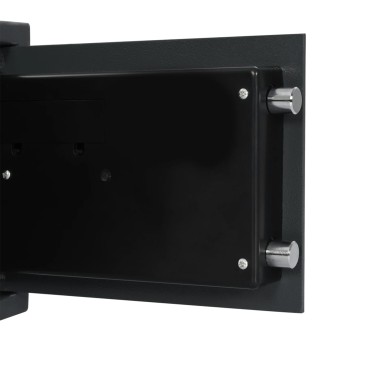 vidaXL Ψηφιακό Ασφαλές Σκούρο γκρι 35 x 25 x 25 εκ. Ατσάλι