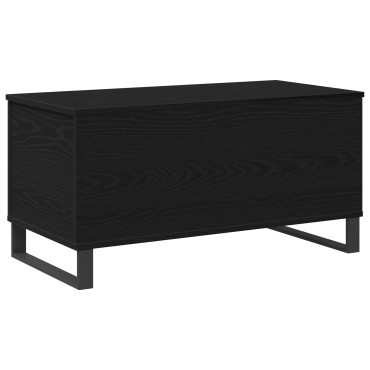 vidaXL Τραπεζάκι Καφέ Μαύρης Βελανιδιάς 90x44.5x45cm Επεξεργασμένο Ξύλο 1 τεμ.